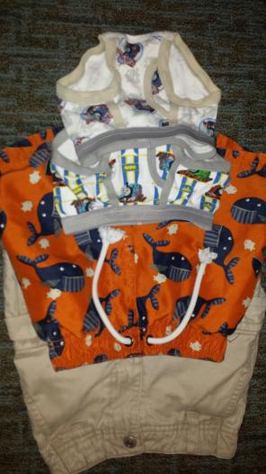 2T Toddler Boys khaki shorts trunks lot