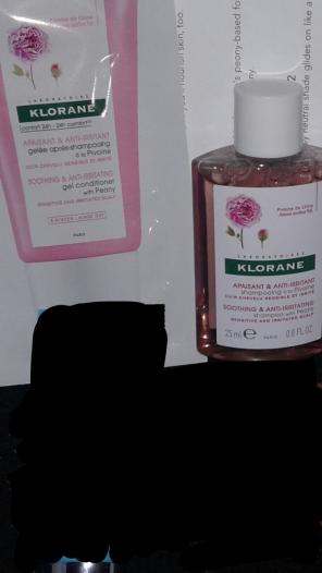 Deluxe Sample klorane shampoo and condit