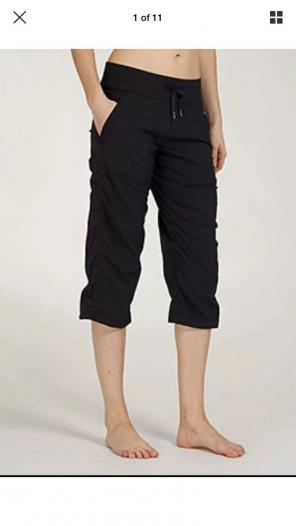 Lululemon Studio Capri Pants Black Sz 12