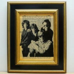The doors print vintage dictionary page