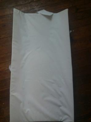 Padded baby changer