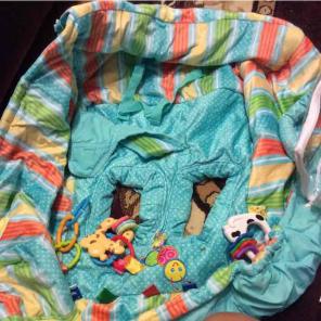 Baby shopping cart cover