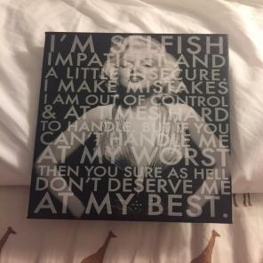 Marilyn Monroe Sign