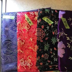 Oriental style Brocade material
