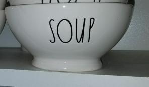 Rae Dunn soup bowl