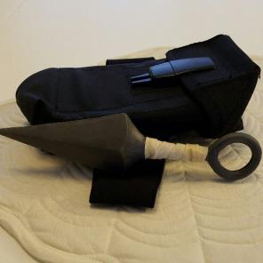 Cosplay ninja knife and leg pouch anime