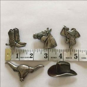 Vintage Western/Rodeo Button Covers