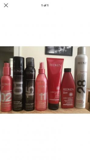 Redken brand New product lot 7 bottles