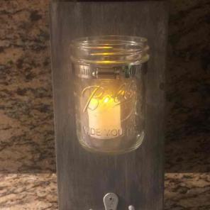 Handmade Rustic Sconce