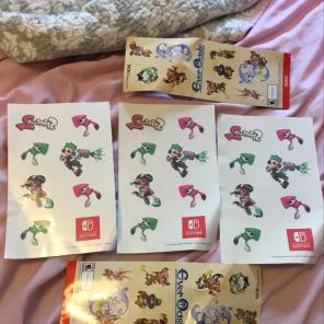 Spaltoon Tattoos And Ever Oasis Stickers