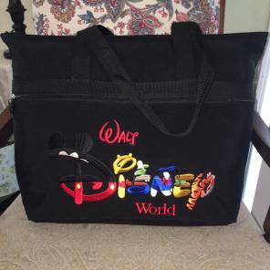 Vintage Disney World Tote Bag Mickey