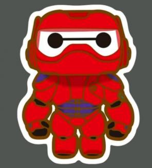 Baymax sticker decal