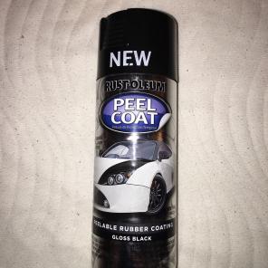 Peelable Rubber Coating (Gloss Black)