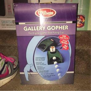 WILSON GALLERY GOPHER PUTTING CUP
