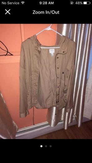 Forever 21 Beige Jacket XL