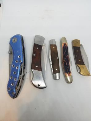 Lot of 5 knives Hunting