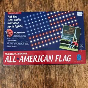 Lighted American Flag