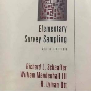 Elementary Survey Sampling