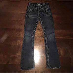 Aiko silver jeans