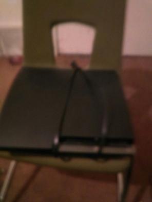 PS3 with games and controllers