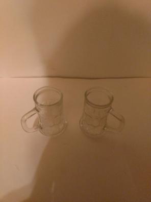 Mini beer mug shot glasses