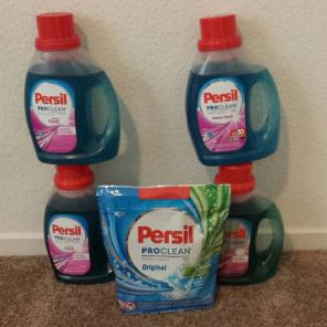 5 Persil laundry detergent liquid & caps
