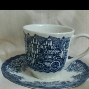 Royal Stafford Olde Village cup & saucer
