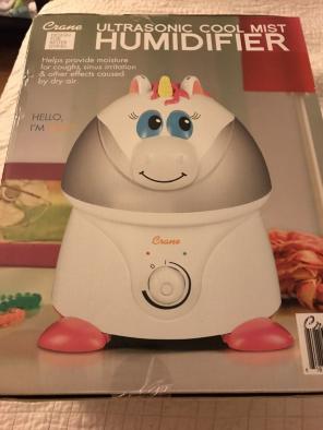 Crane Cool Mist Humidifier-Unicorn