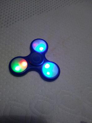 Blue Glow in the Dark Fidget Spinner