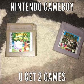 ⏳2 games for Nintendo GAMEBOY