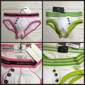 2x James Tudor London Briefs Bundle M