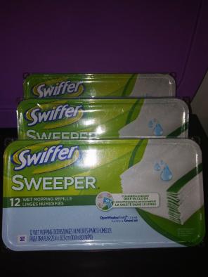 Swiffer wet mop refills