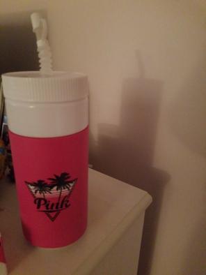 Pink Victoria Secret Sports Waterbottle