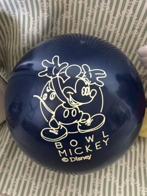 Mickey Mouse Brunswick Bowling Ball