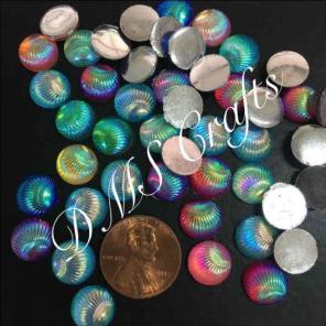 Sea Shells Flatback Cabochon Diy Bling