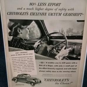 Original 1939 Chevrolet vintage car ad
