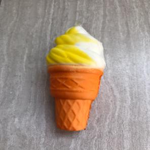 Yellow Icecream Cone Squishy