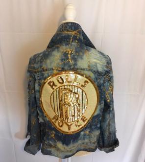 RR Distressed Denim Jacket