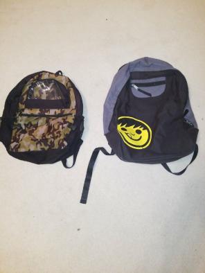 Neff backpack & camo backpack