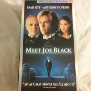 Meet Joe Black 2-tape vhs set Pitt