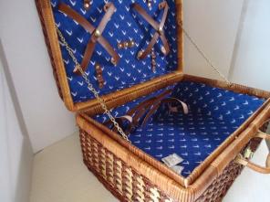 Grey Goose Vodka Wicker Basket