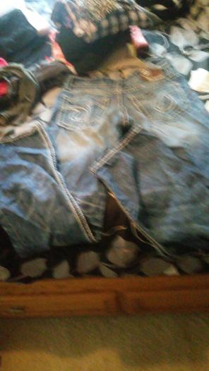 Mens 32L big star jeans