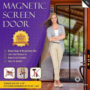 Mesh Magnetic Screen Door