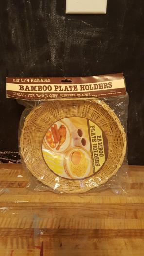 Bamboo Plate Holders