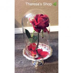 Enchanted Rose Jar Beauty and the Beast