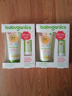 Babyganics Sunscreen Suncare Sets