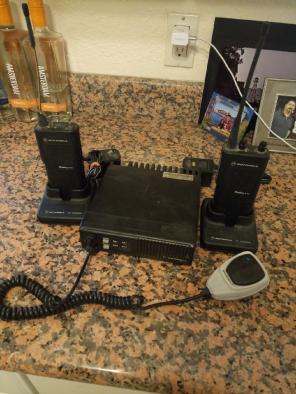 Mototolla radio set up