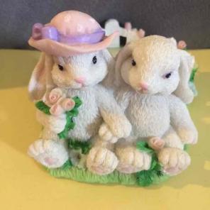 Bunny Jar Candle Holder Decoration