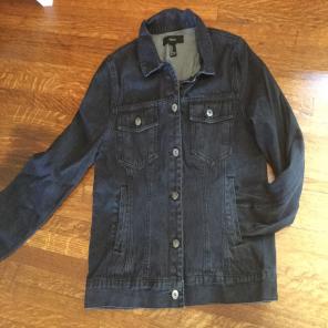 Forever 21 Black Denim Jacket