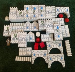 Melissa & Doug Wooden Castle Blocks
